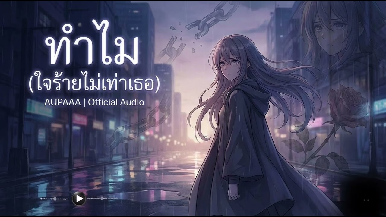 ทำไม (ใจร้ายไม่เท่าเธอ) -AUPAAA (Offical Audio) เพลงเศร้า เพลงอกหัก 