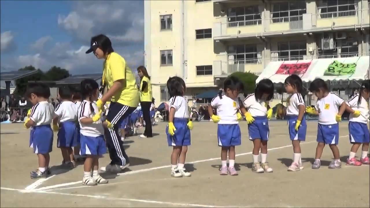 明梨　運動会　ドラえもん