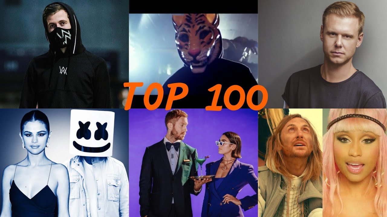 TOP 100 Música Electrónica Del 2,010 a 2,020 Con Más Vistas De YouTube