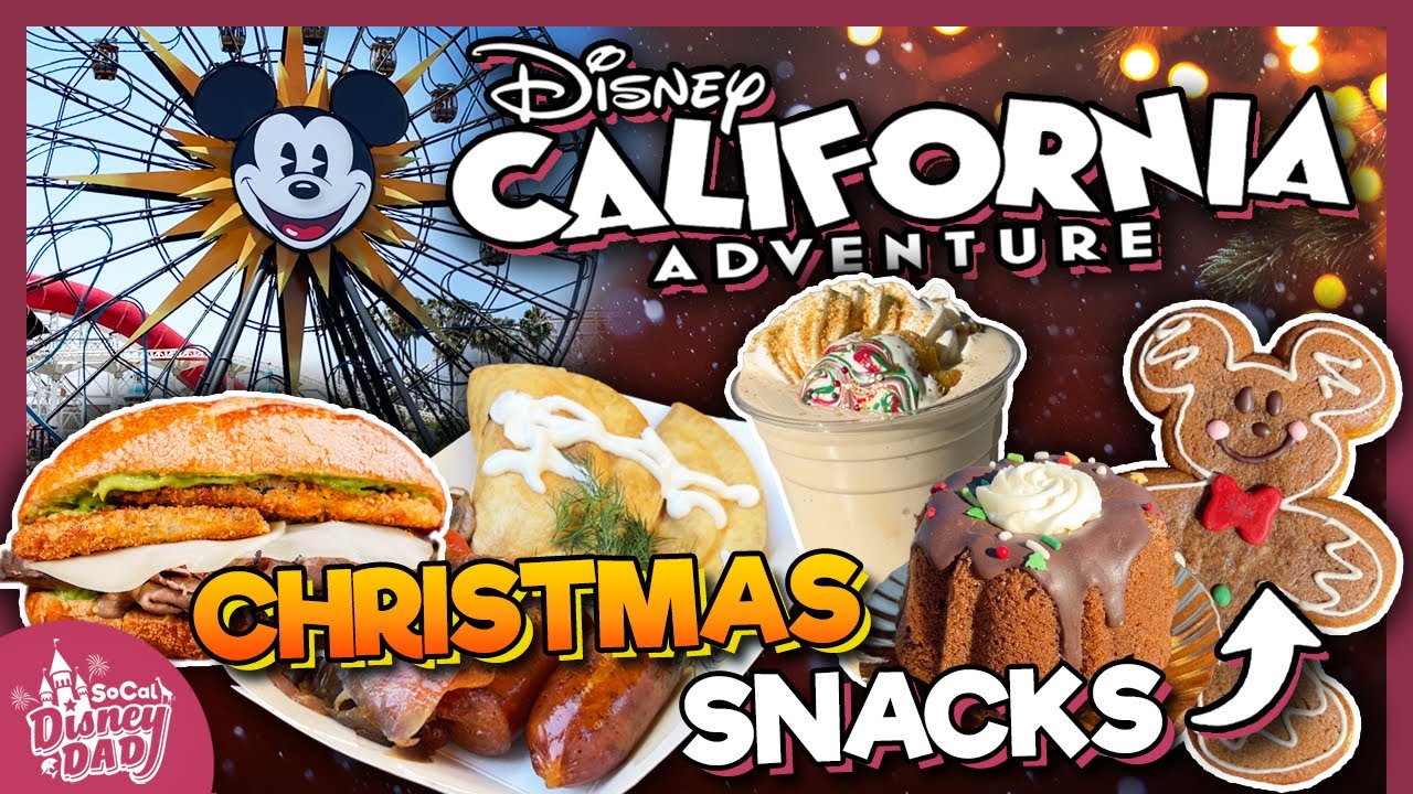 8 BEST Christmas Snacks & Foods at Disney California Adventure 2023