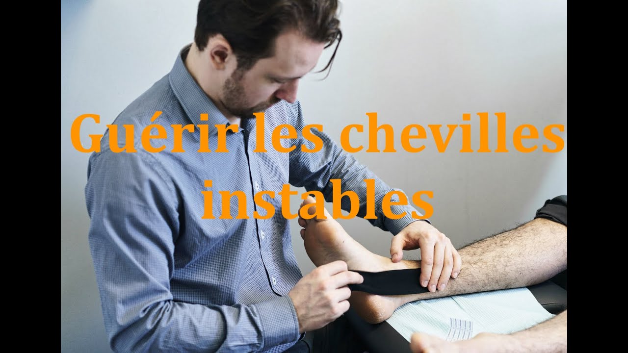 Prévenir l'entorse de cheville et la cheville instable