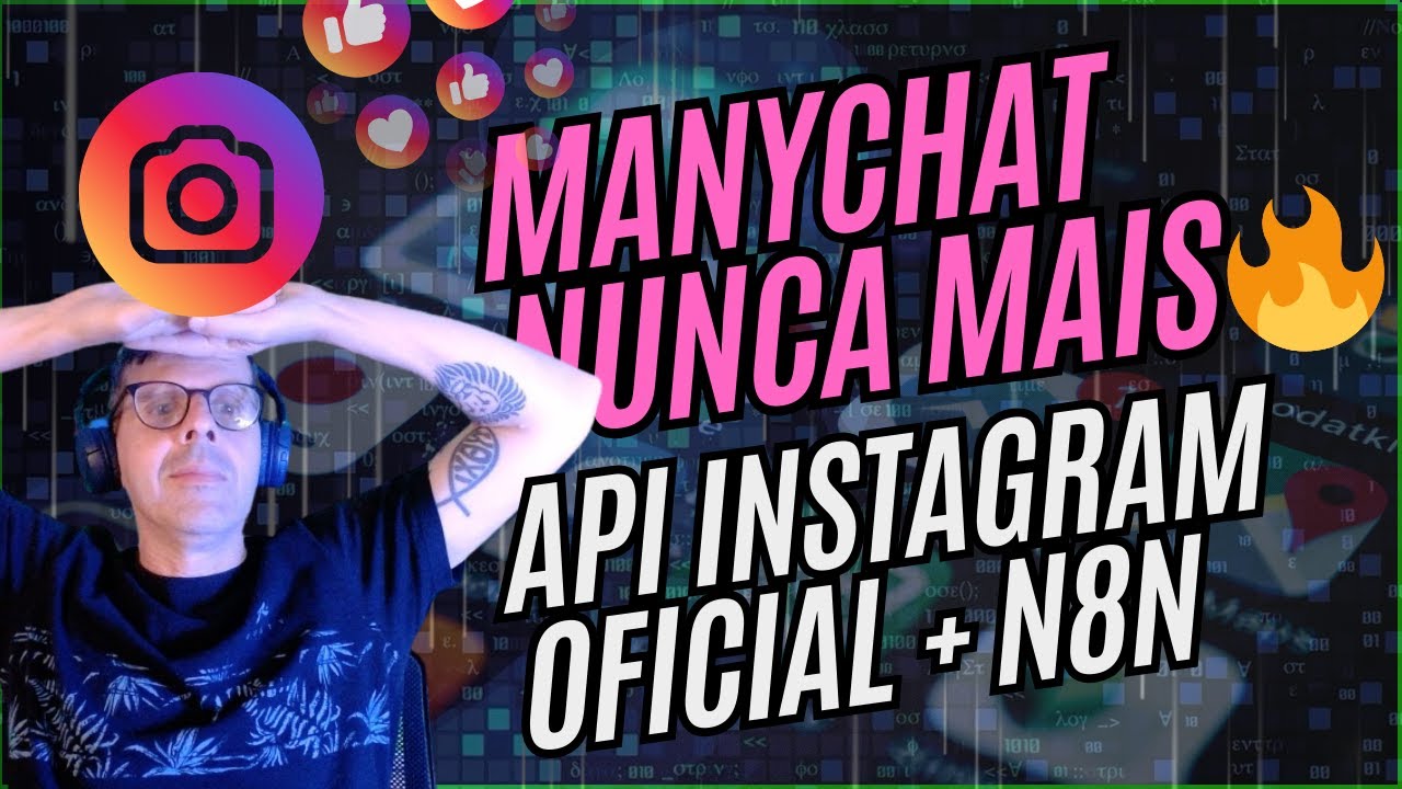 ManyChat Nunca Mais! 🔥 Automação GRÁTIS para Instagram Usando N8N + API Oficial Instagram
