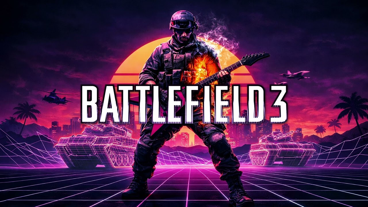 Battlefield 3 - Vaporwave Metal Remix