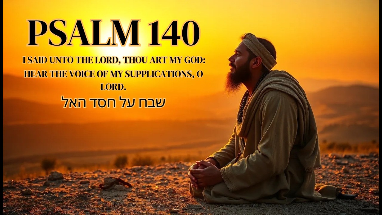 🕎 Psalm 140 in Ancient Hebrew Music | King David&rsquo;s Songs of Zion and Jerusalem Worship