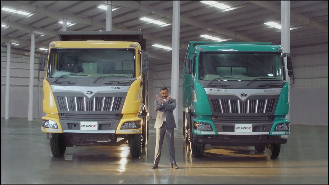 Mahindra BLAZO X - Extra Mileage Guaranteed | Ajay Devgn | Mahindra Truck and Bus