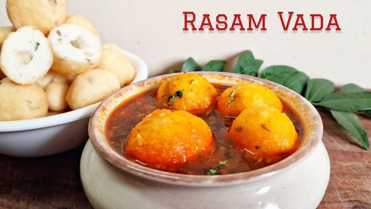 Rasam Vada Recipe | South Indian Special | How to Make Rasam Vadai Easily At Home |@UrbanDesiPlate 