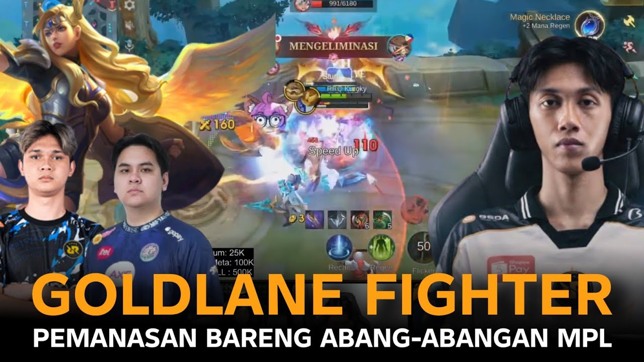 GOLDLANE FIGHTERNYA BOLEH JUGA | FREYA KUROKY NGACAK-NGACAK PUBLIK 