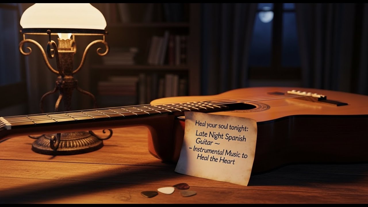 Descansa, respira y suelta: Late Night Spanish Guitar ✦ Spanish Guitar Para Aliviar el Estrés