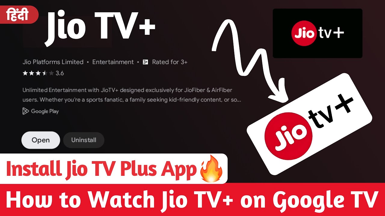 How to Install Jio TV+ on Google TV 😍 | Jio TV Plus App - Full Installation Guide