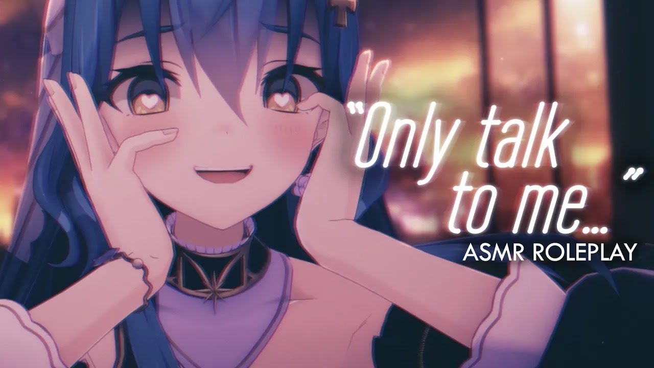 Yandere girlfriend catches you texting another girl [Layered Sounds ASMR | Hair brushing | Rain ]