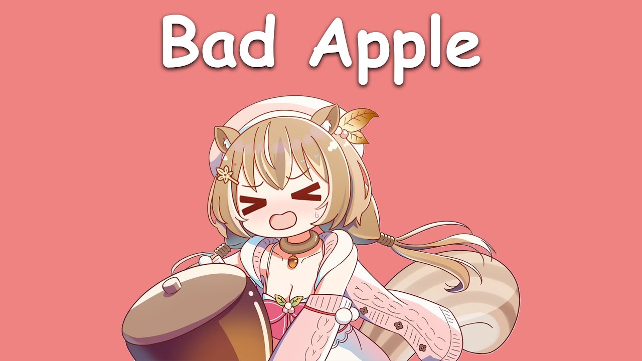 〖Ayunda Risu〗Touhou - Bad Apple (with Lyrics)