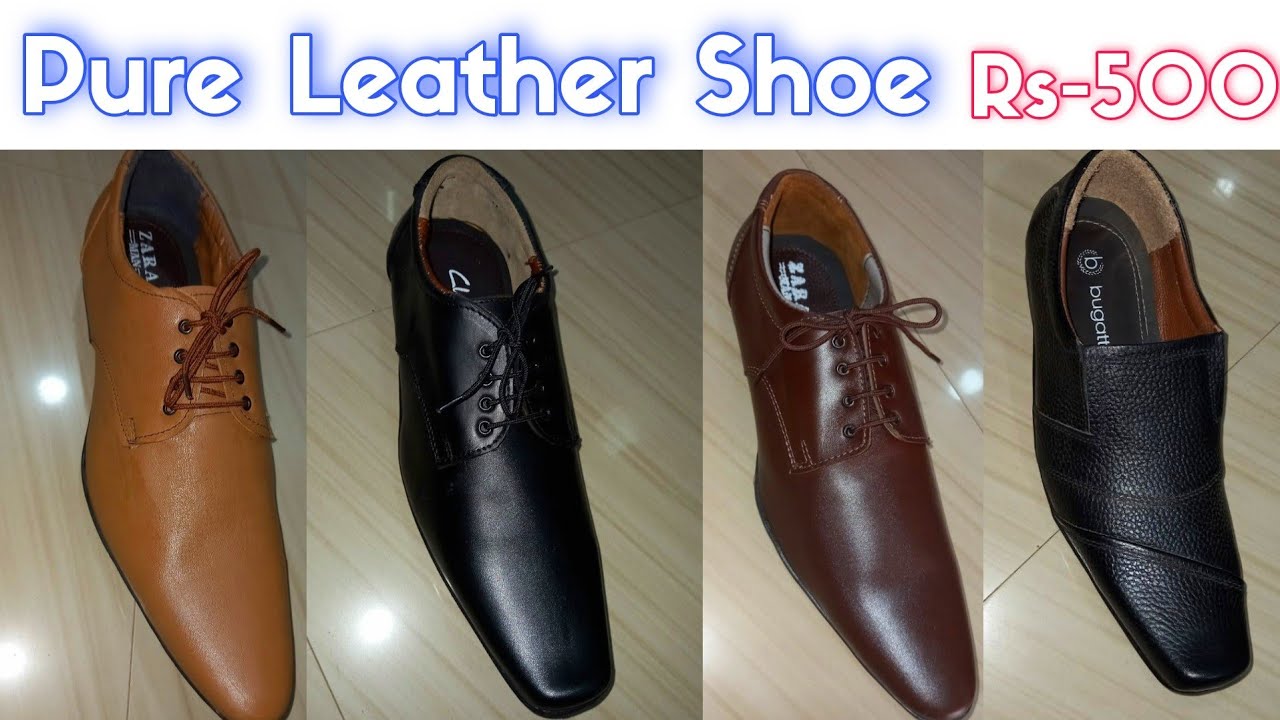 Ambur Original Leather Shoes Rs-500 Only| formal and casual Genuine Leather Shoes#shoes#leathershoes