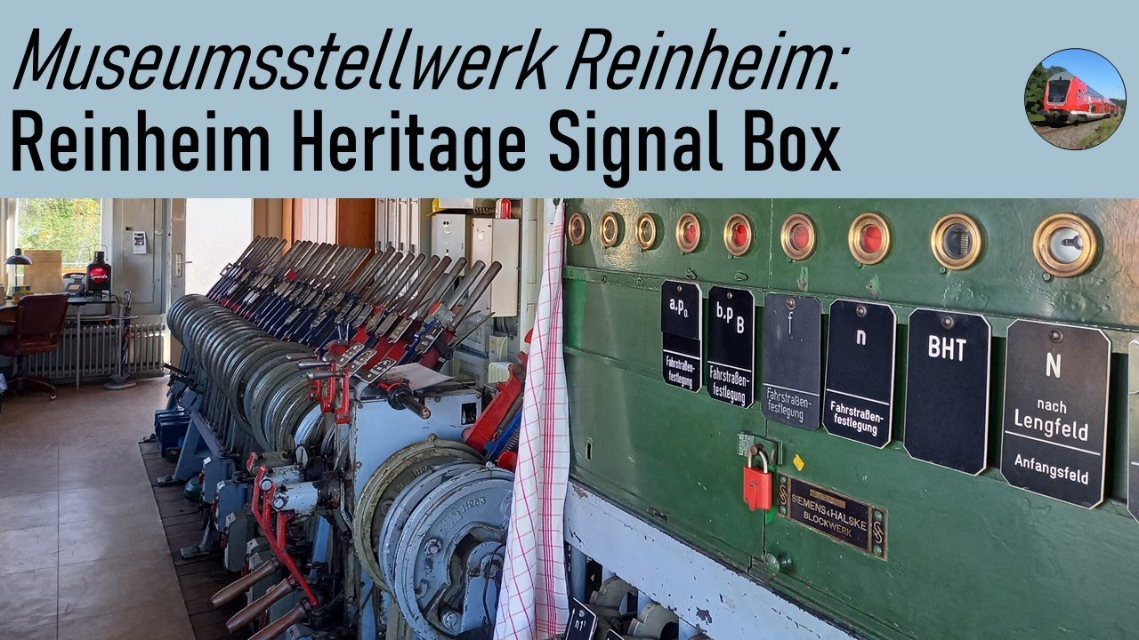 Reinheim Heritage Signal Box (Germany)