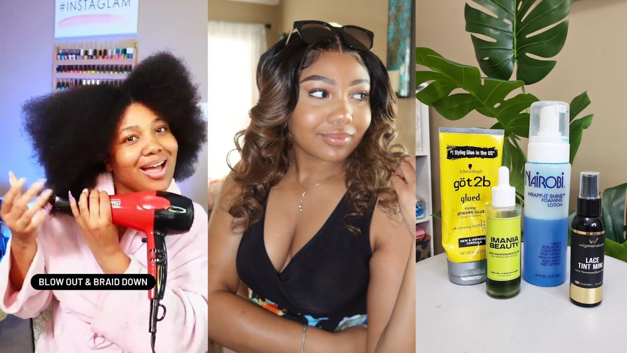 BEAUTY TRANSFORMATION: Natural Haircare, Wig Install, Beginners Makeup Routine | WowAfrican