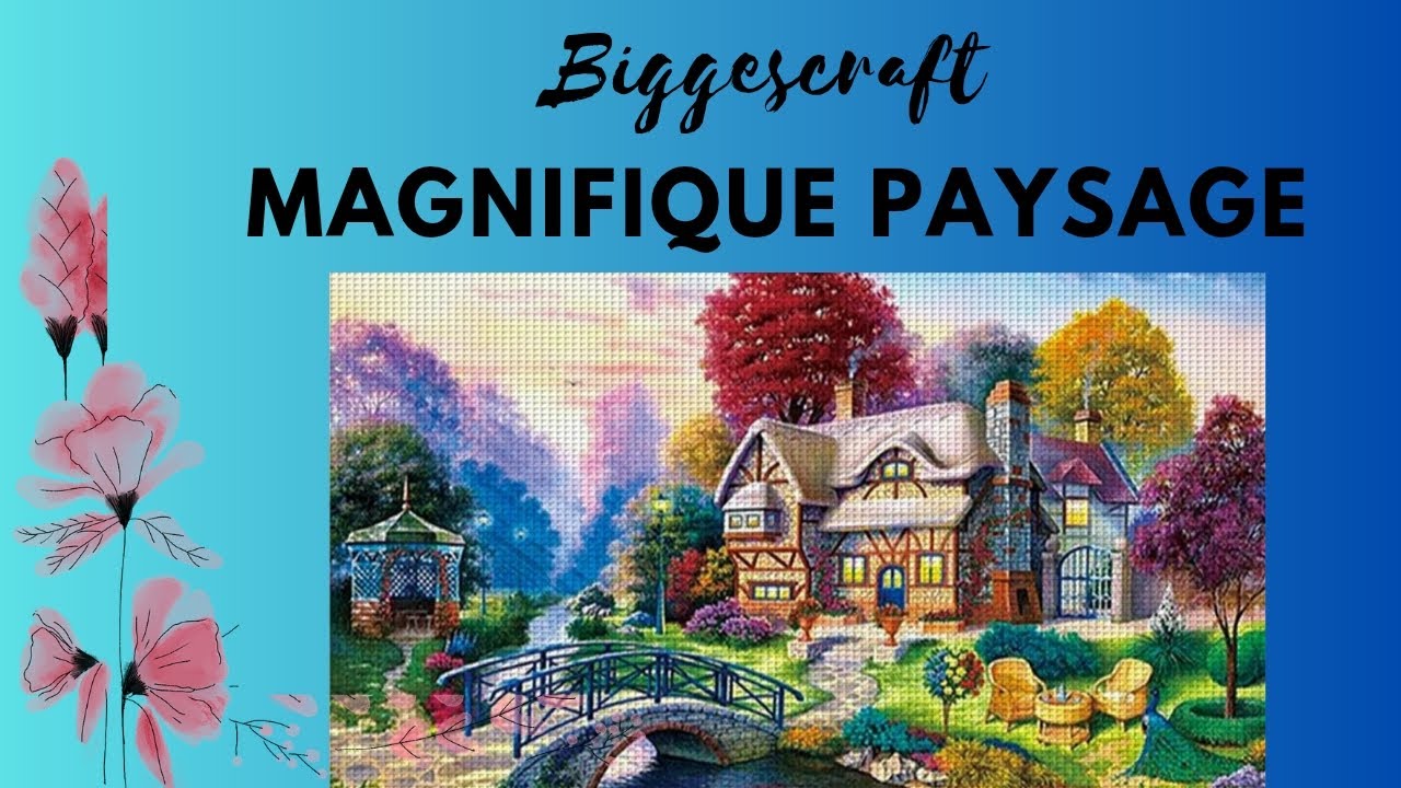 On reprend ma cottage 2#crosstich #biggesecraff