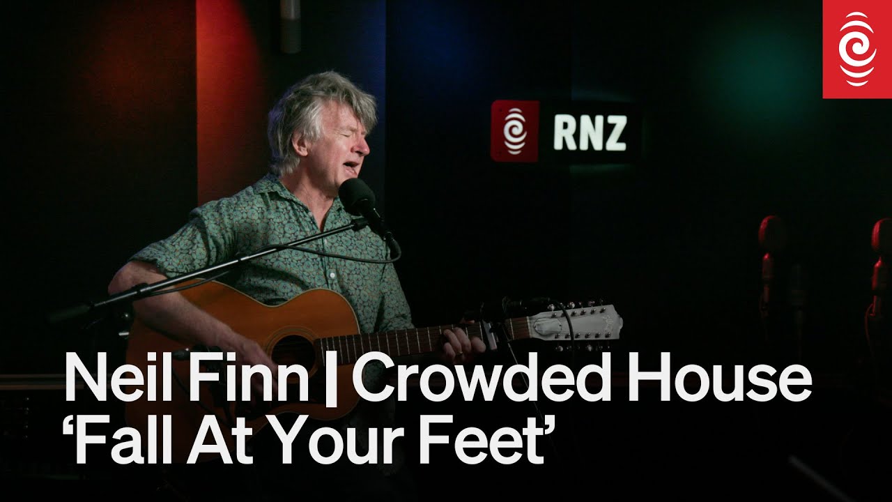 Neil Finn live at RNZ | Crowded House 'Fall At Your Feet' (acoustic) | RNZ Music
