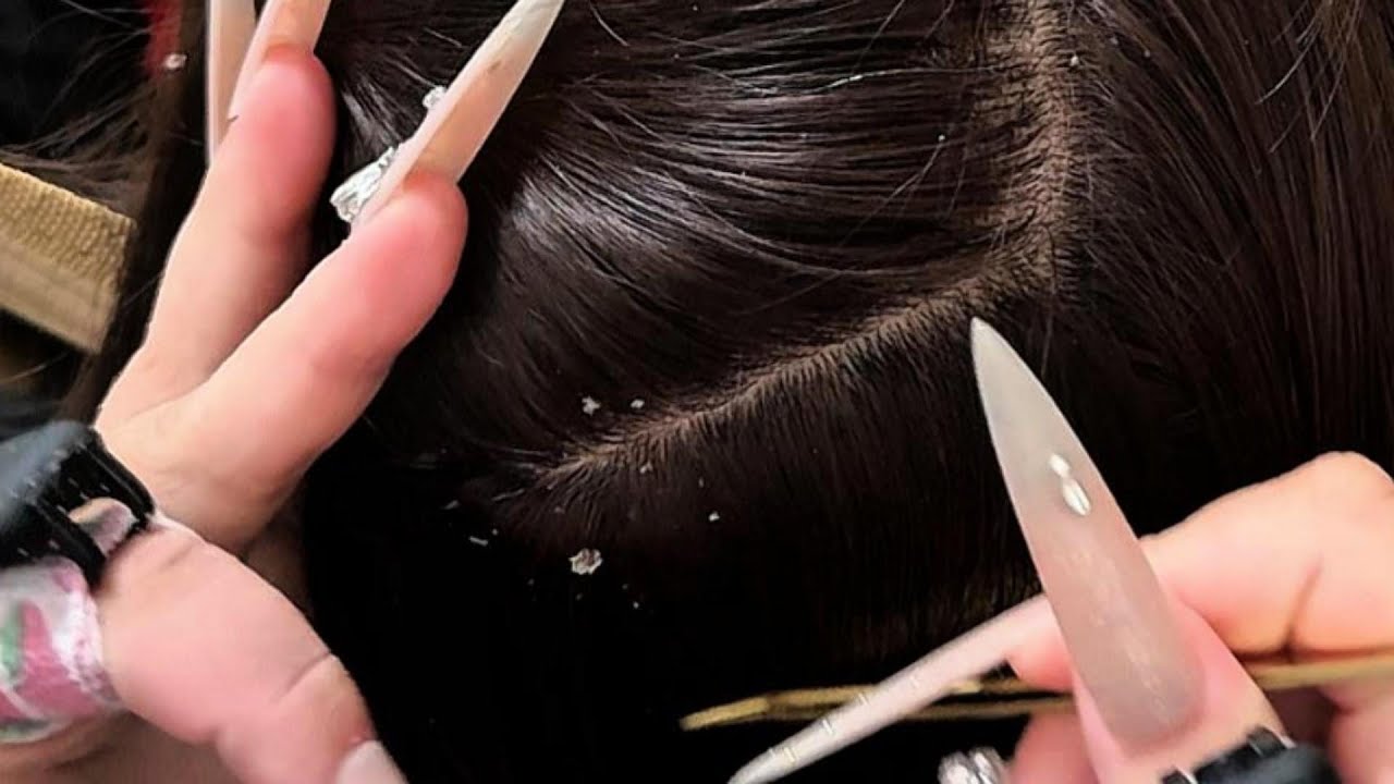 Calming Scalp ASMR with May ｜ Gentle Tweezers Sounds