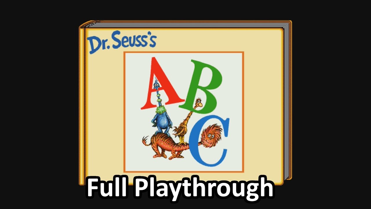 Living Books - Dr. Seuss' ABC (Full Playthrough, 1080p)