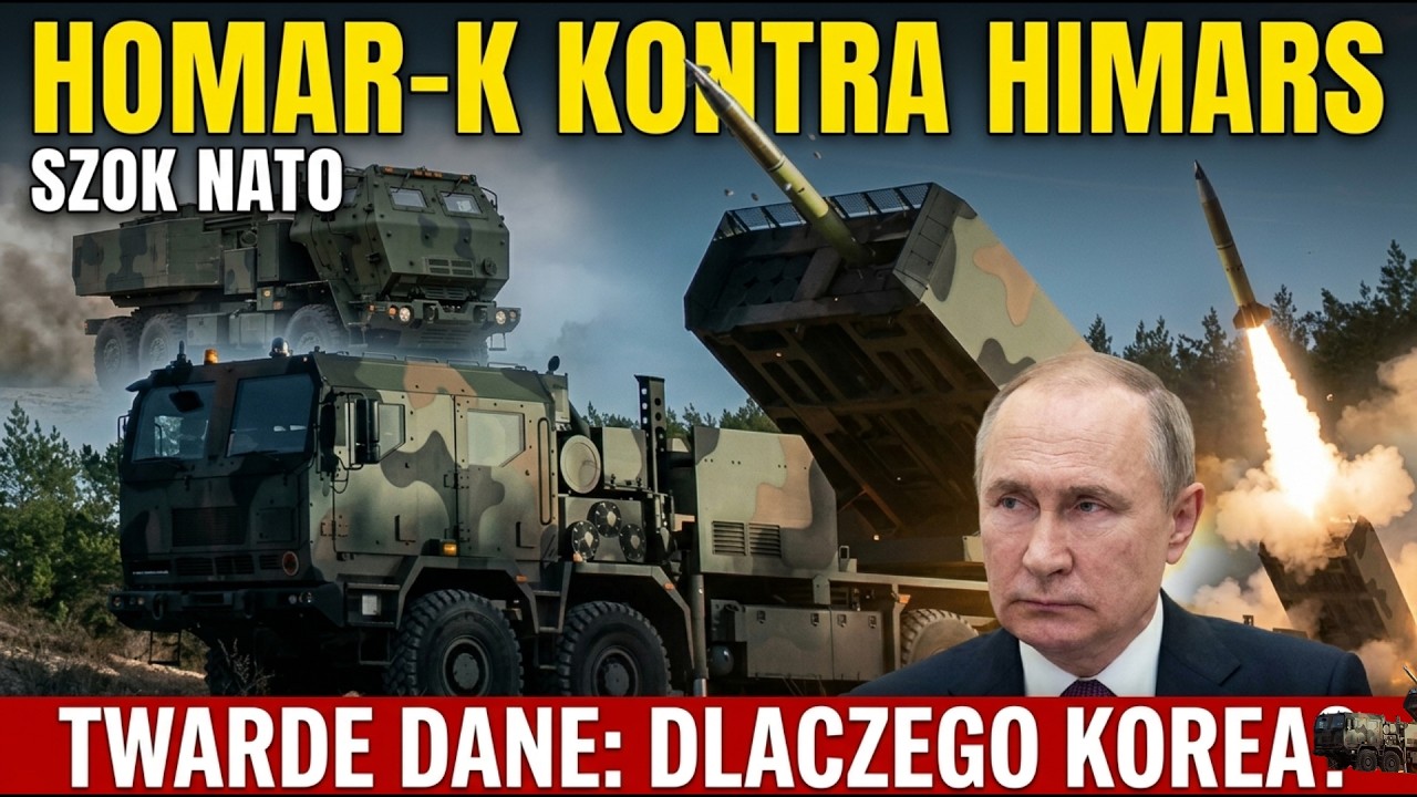 NATO ZSZOKOWANE: Homar-K kontra HIMARS &ndash; twarde dane pokazują, czemu Polska wybrała Koreę!