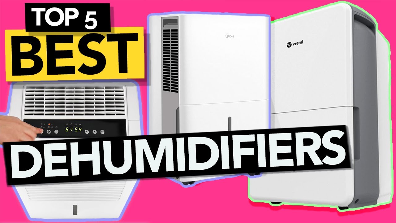 ✅ TOP 5 Best Dehumidifier | Power & Portability & Quiet