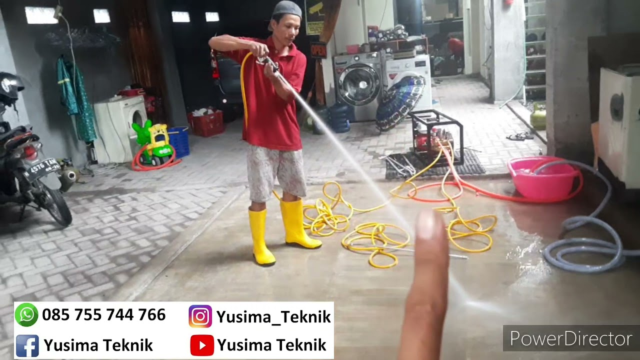 Mesin sapu air tanpa listrik dari @Yusimateknik  pasuruan