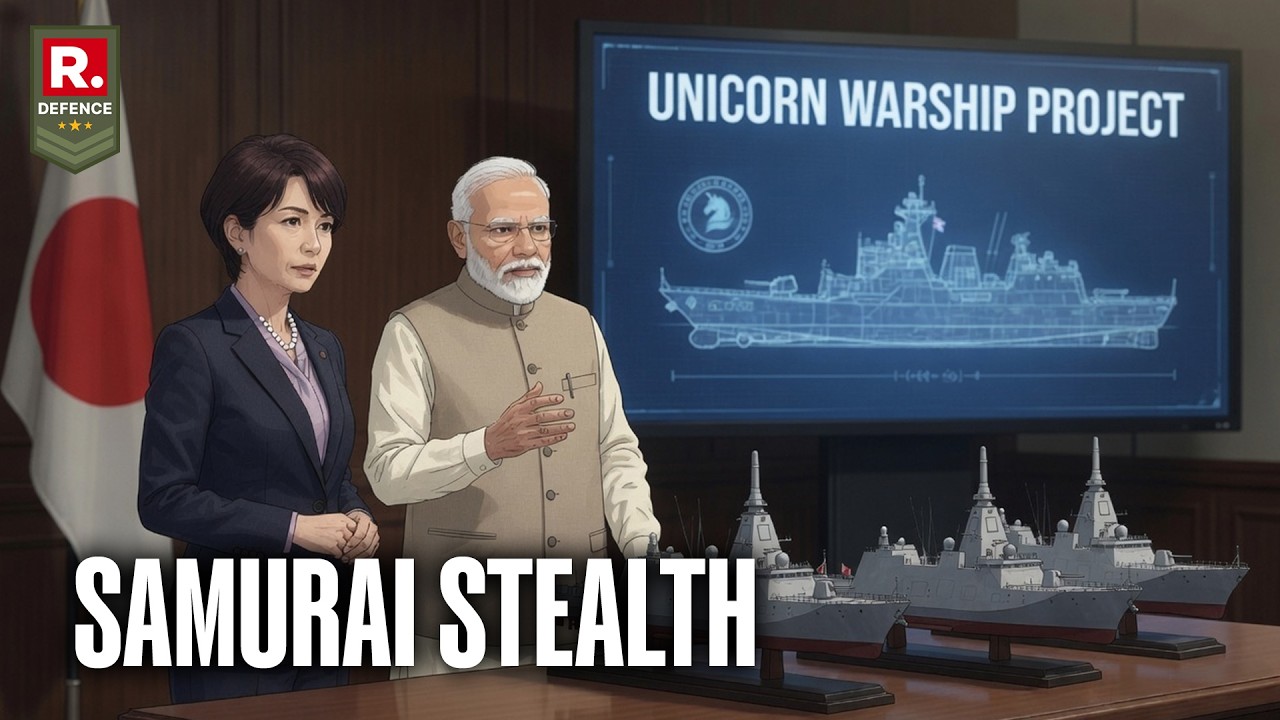 India-Japan Unicorn Warship Project Kicks Off