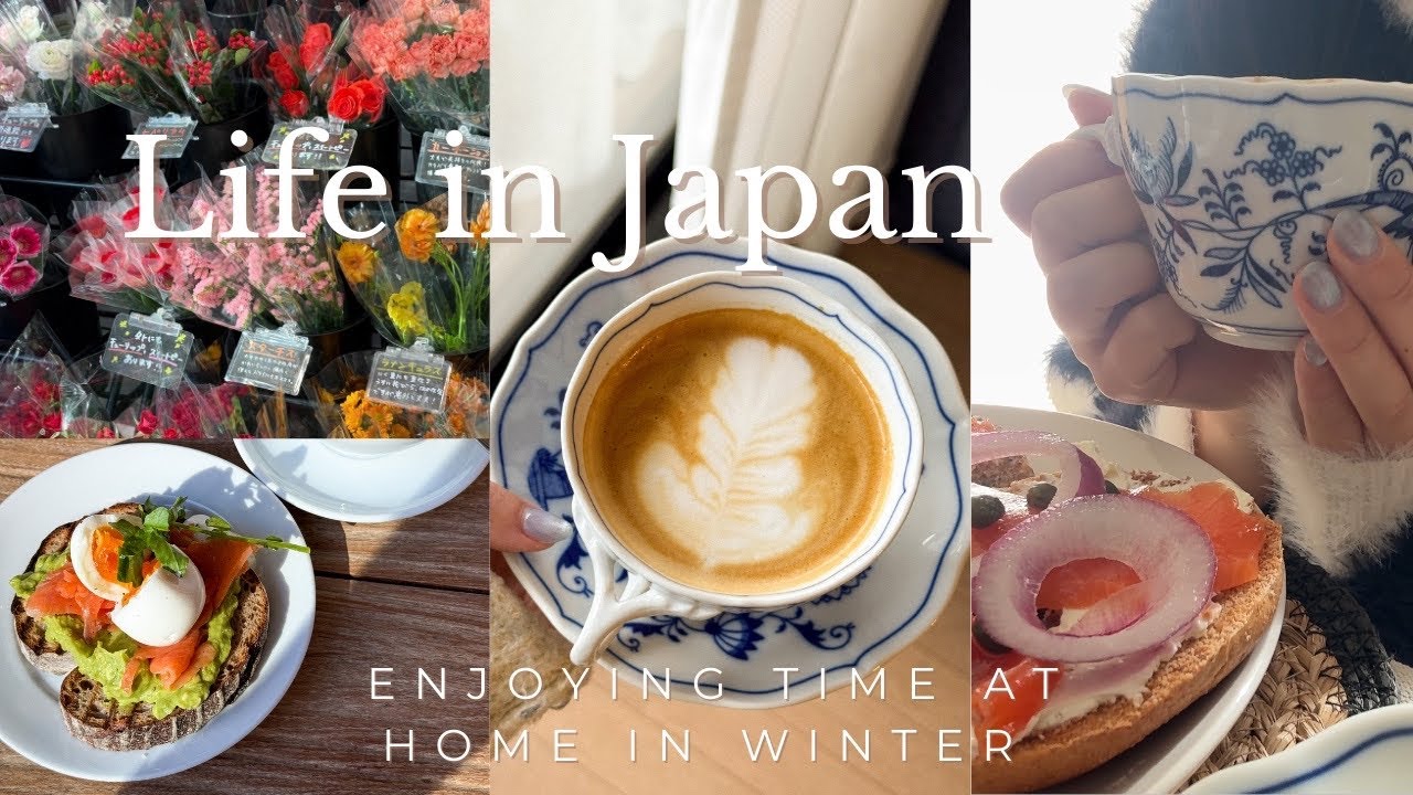Life in Japan | coffee at home, brunch in Tokyo, enjoying hibernation 