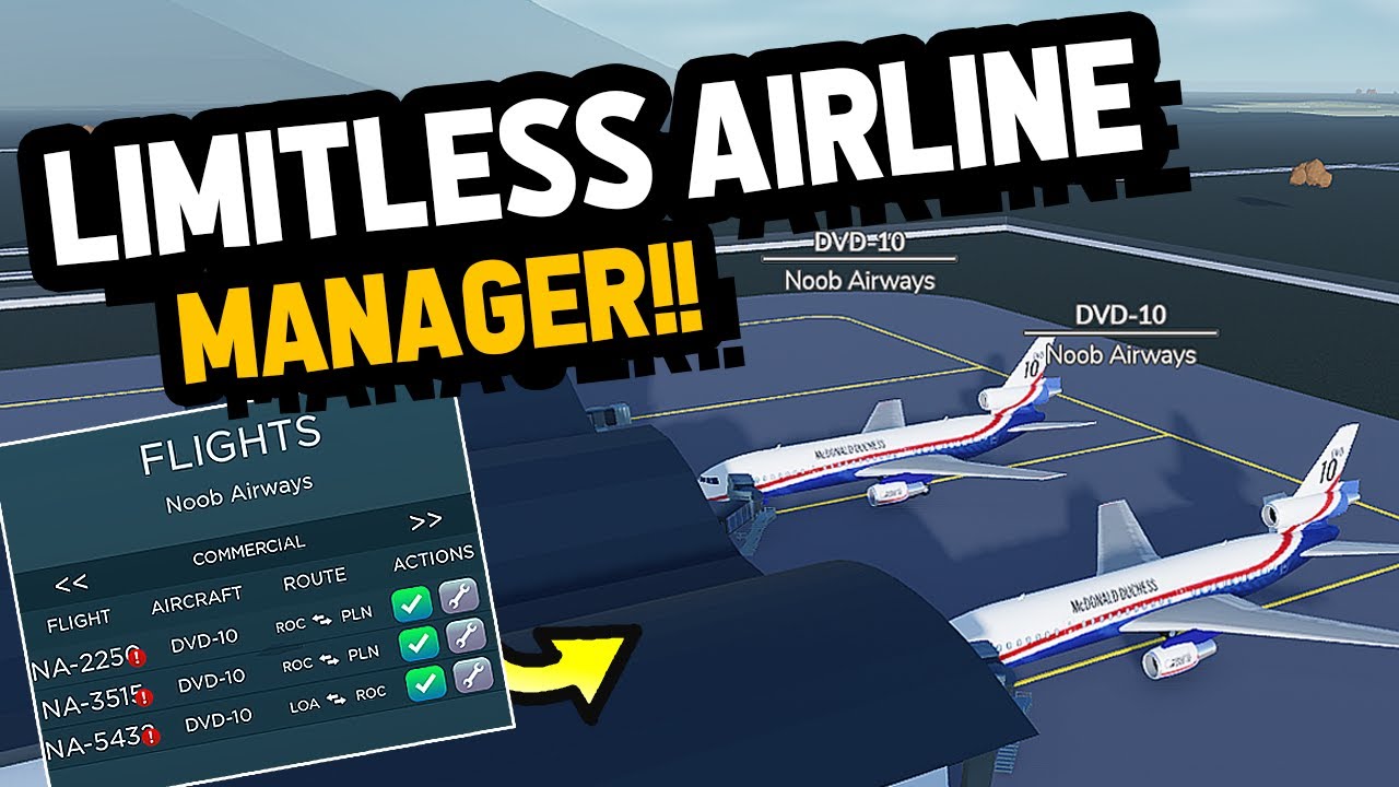 Buying My FIRST McDonald Duchesses for My Airline in Roblox Limitless Airline Manager!! 👀