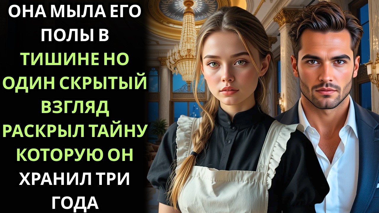 ОНА МЫЛА ЕГО ПОЛЫ В ТИШИНЕ НО ОДИН СКРЫТЫЙ ВЗГЛЯД РАСКРЫЛ ТАЙНУ КОТОРУЮ ОН ХРАНИЛ ТРИ ГОДА