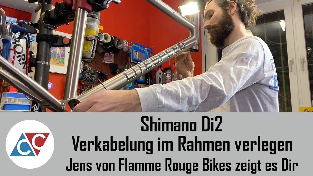 Shimano Di2 Verkabelung im Rahmen verlegen - gewußt wie