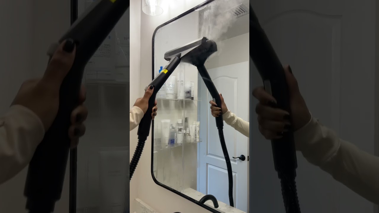 Cleaning therapy link to steamer is in my bio#cleaningtherapy#satisfyingcleans#steamcleaning