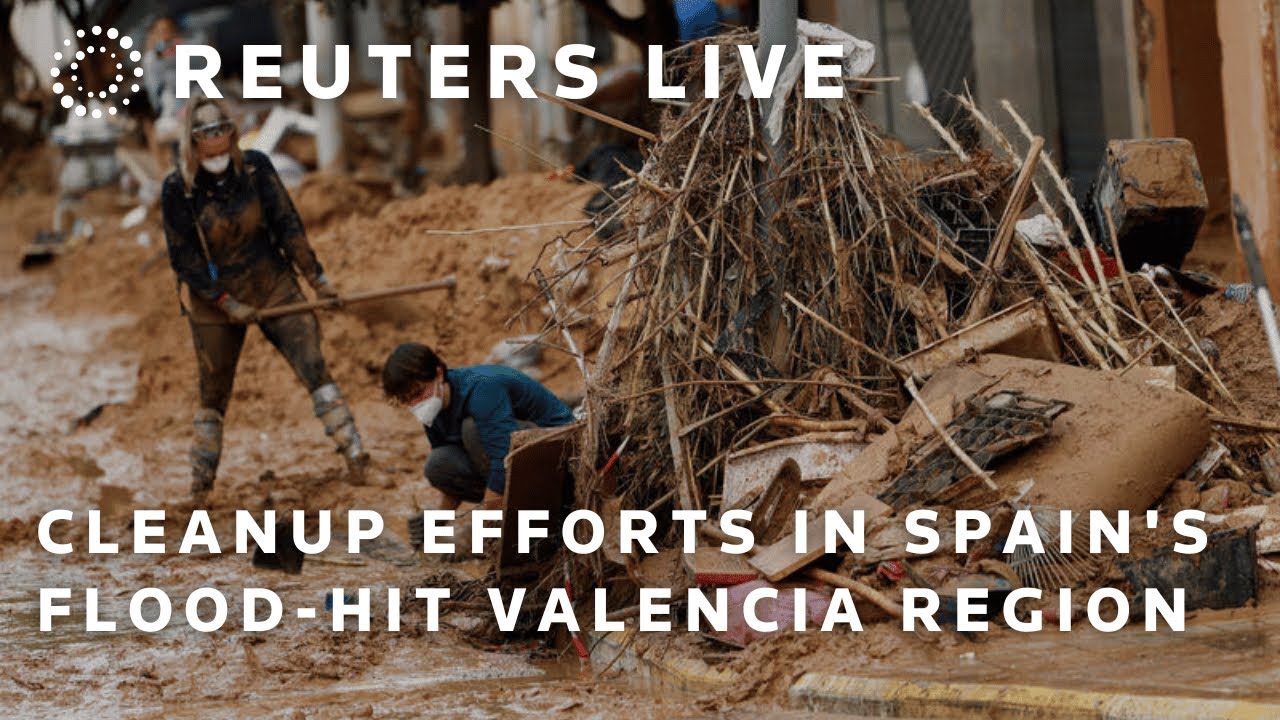 LIVE: Cleanup efforts in Spain's flood-hit Valencia region | REUTERS
