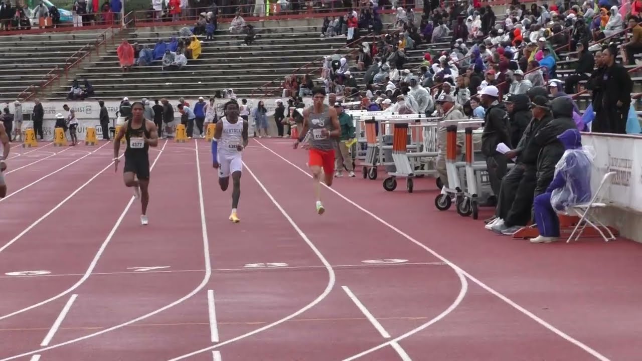 Abel Jordan, 100 Meter Final, School Record 10.12, Texas Relays, 4-4-2026