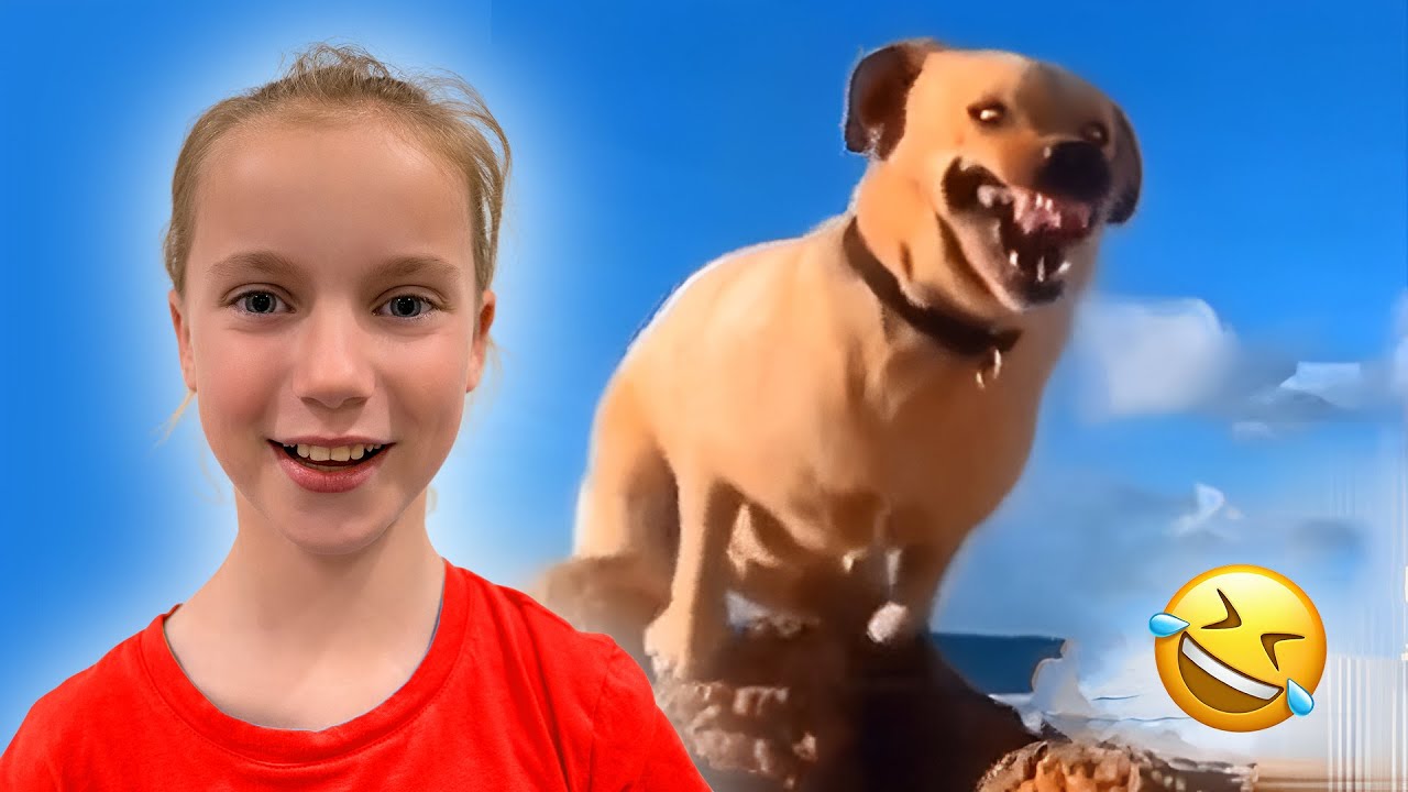 Try Not to Laugh Challenge with Gaby Family