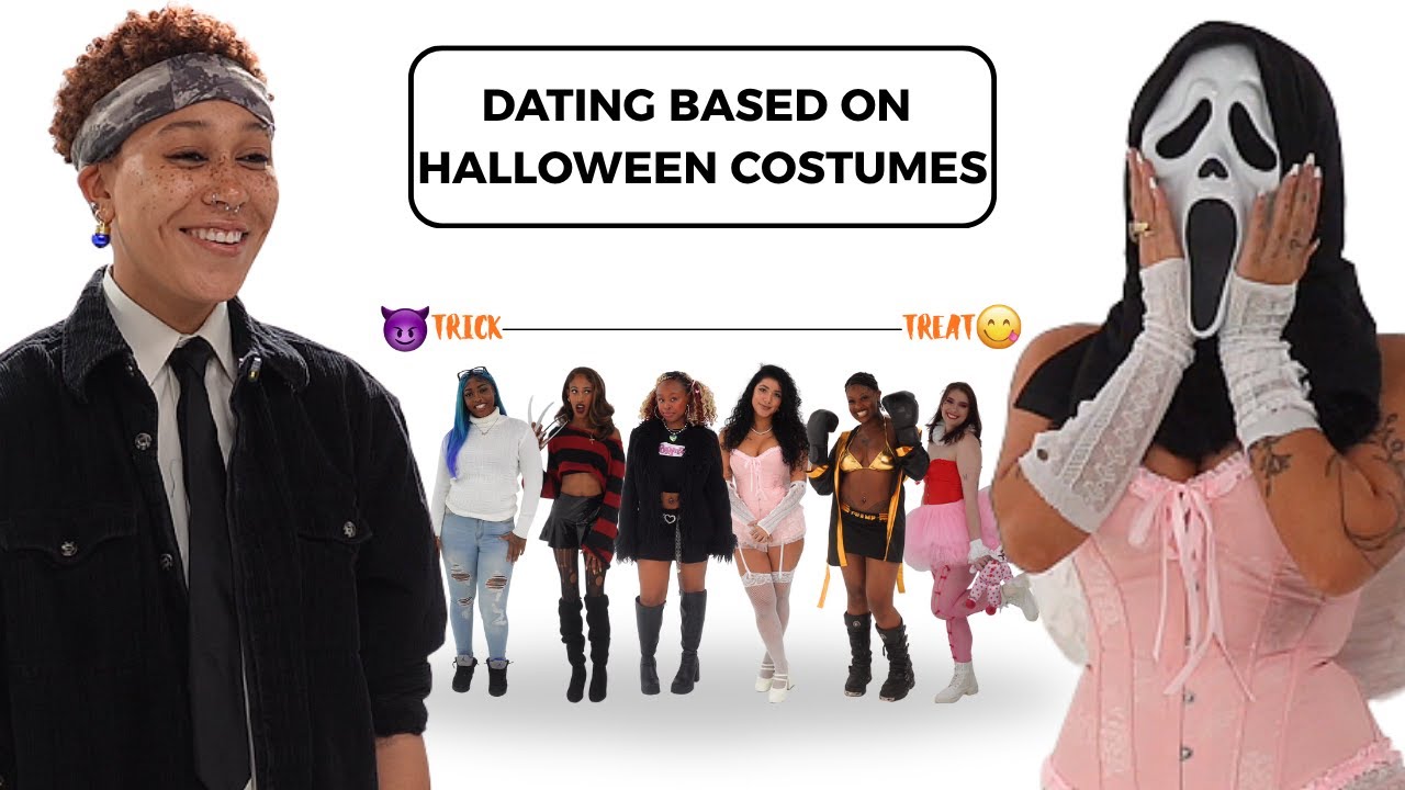 Lesbian Blind Dating 6 Girls By Costume