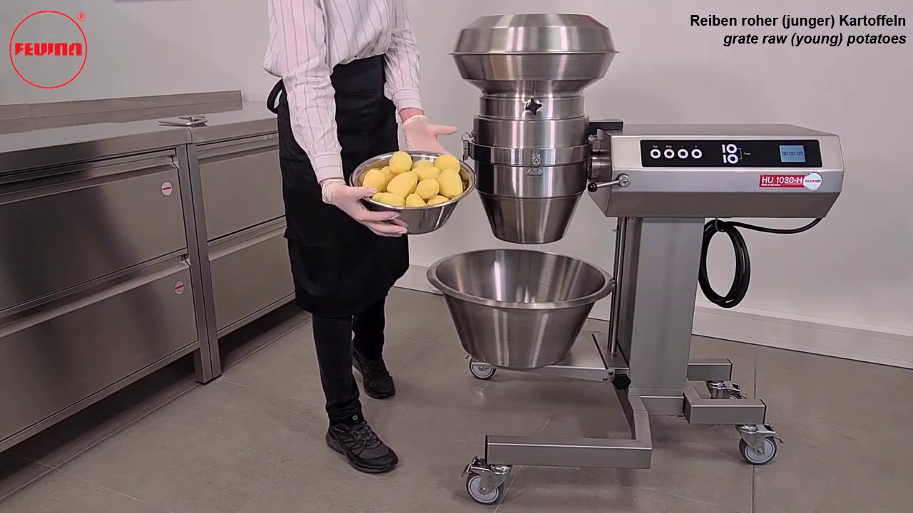 FEUMA HU 1030-H Reibekuchenzylinder. Fine raw patoto grating cylinder.