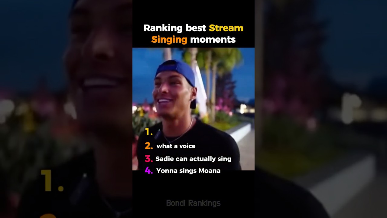 BEST STREAM SINGING Moments Ranking ! 😂🎶