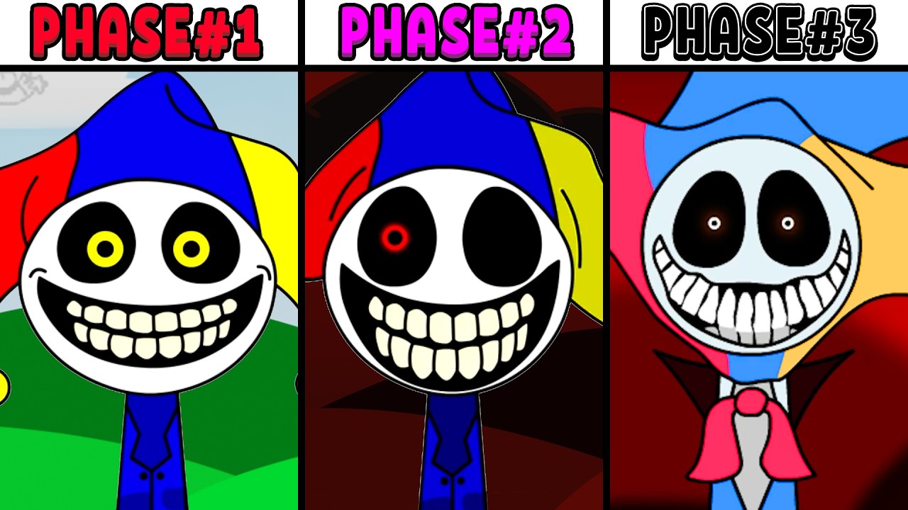 All Phases in New Incredibox Sprunki Oc of The Prototype: From Phase 1 to Phase 3