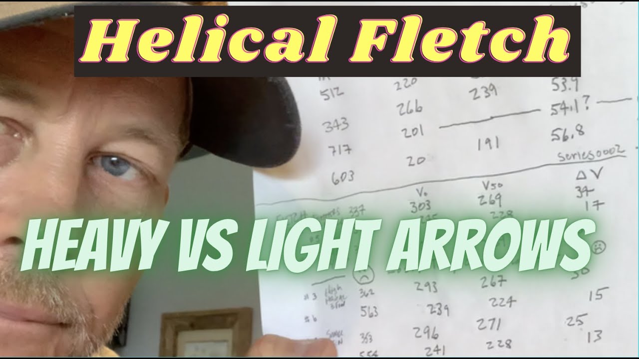 How much does helical slow arrows down??