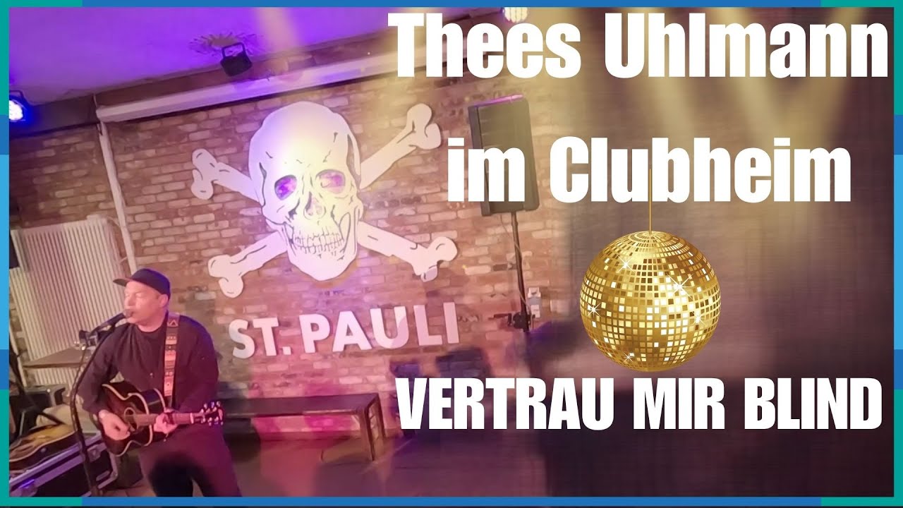 Thees Uhlmann live  Exklusive Best-of-Premiere im FC St. Pauli Clubheim!