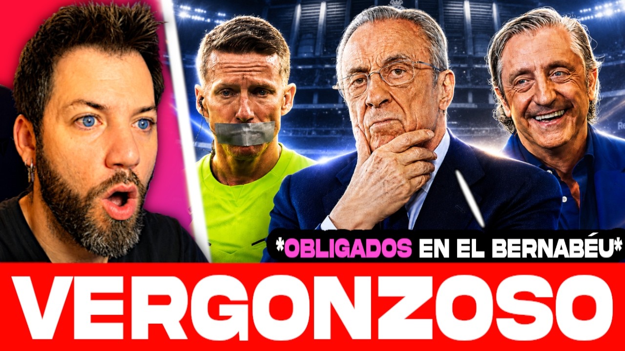 💥&iexcl;EL REAL MADRID COACCIONA a MEDIOS Y &Aacute;RBITROS! (BRUTAL)