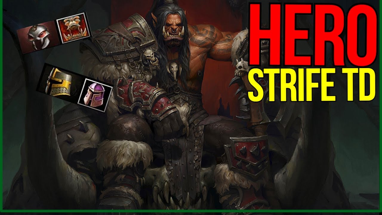 Hero Strife TD | WHERE HAS THIS MAP BEEN ALL MY LIFE?