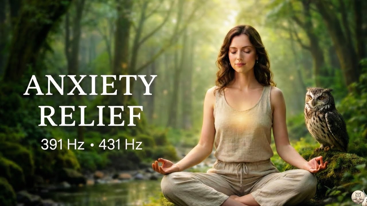 🌿 Calm the Nervous System | Deep Therapeutic Meditation  | 391 Hz • 431 Hz 