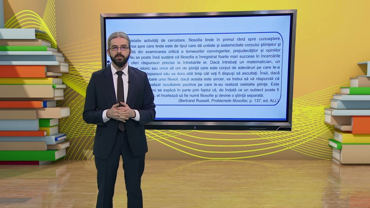 TeleŞcoala: Filosofie clasa a XII-a – Ce este filosofia? Genuri şi stiluri în filosofie (@TVR2)