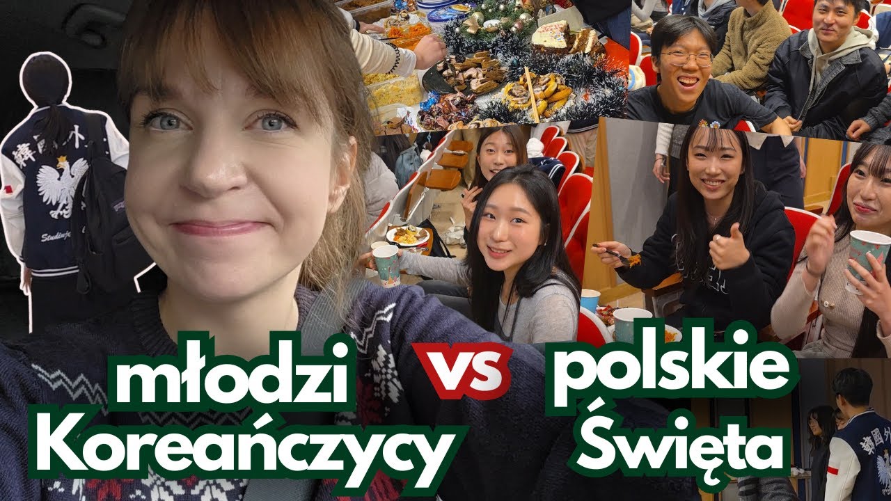Ci młodzi Koreańczycy kochają Polskę, tak celebrują polskie Święta. Koreański Vlogmas 2025 odc 2