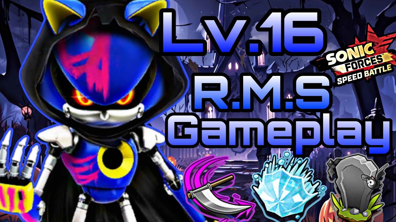 Sonic Forces Speed Battle - 6k Reaper Metal Sonic gameplay (Max)