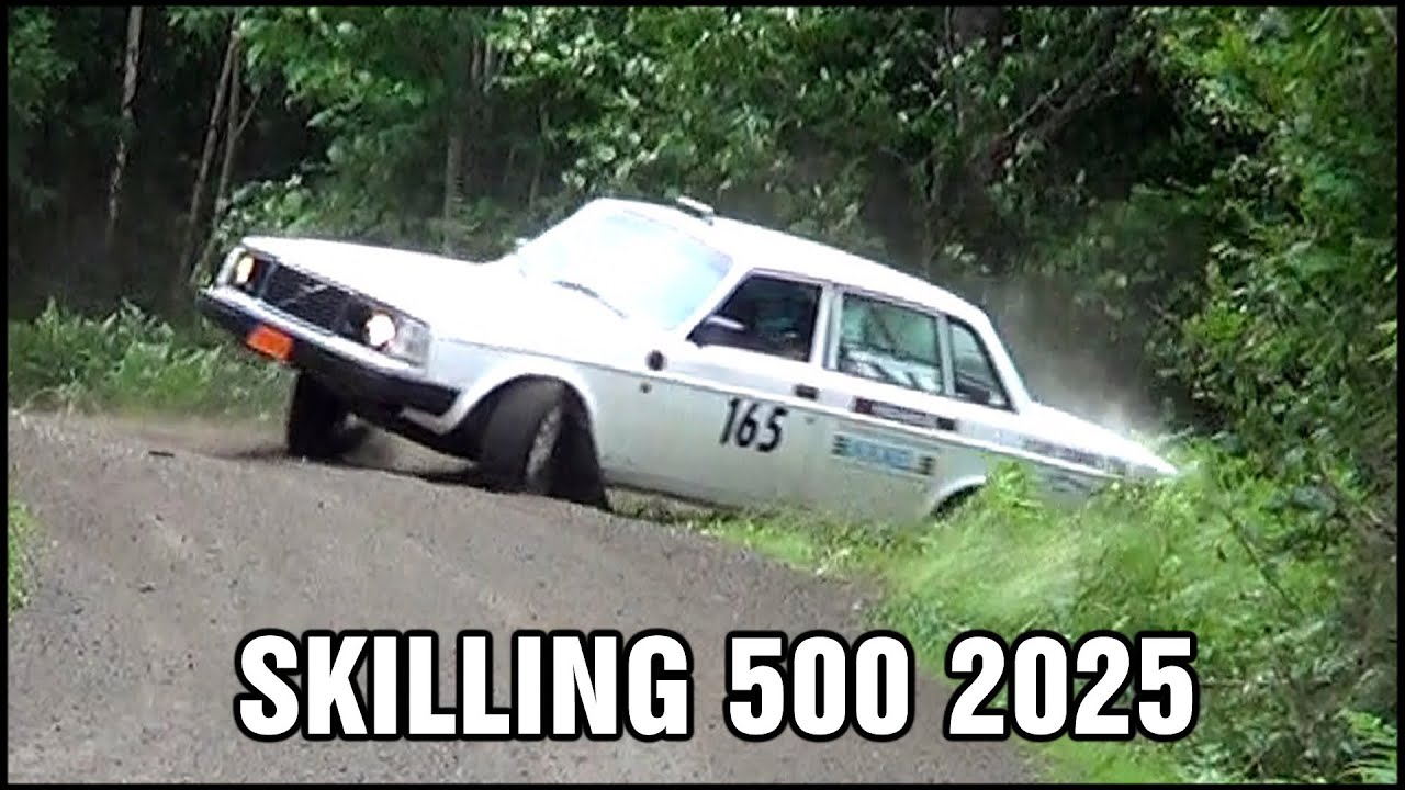 Skilling 500 2025 - Avåkningar, Trädsmällar, Kriser och Häftig bilåka!