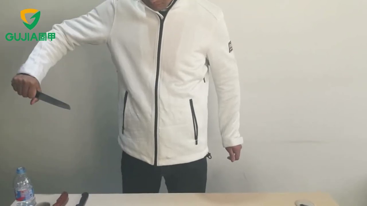 Gujia Knife Puncture Proof Clothing Concealed Covert Cut Resistant Jacket Stab Proof Hoodies Coat