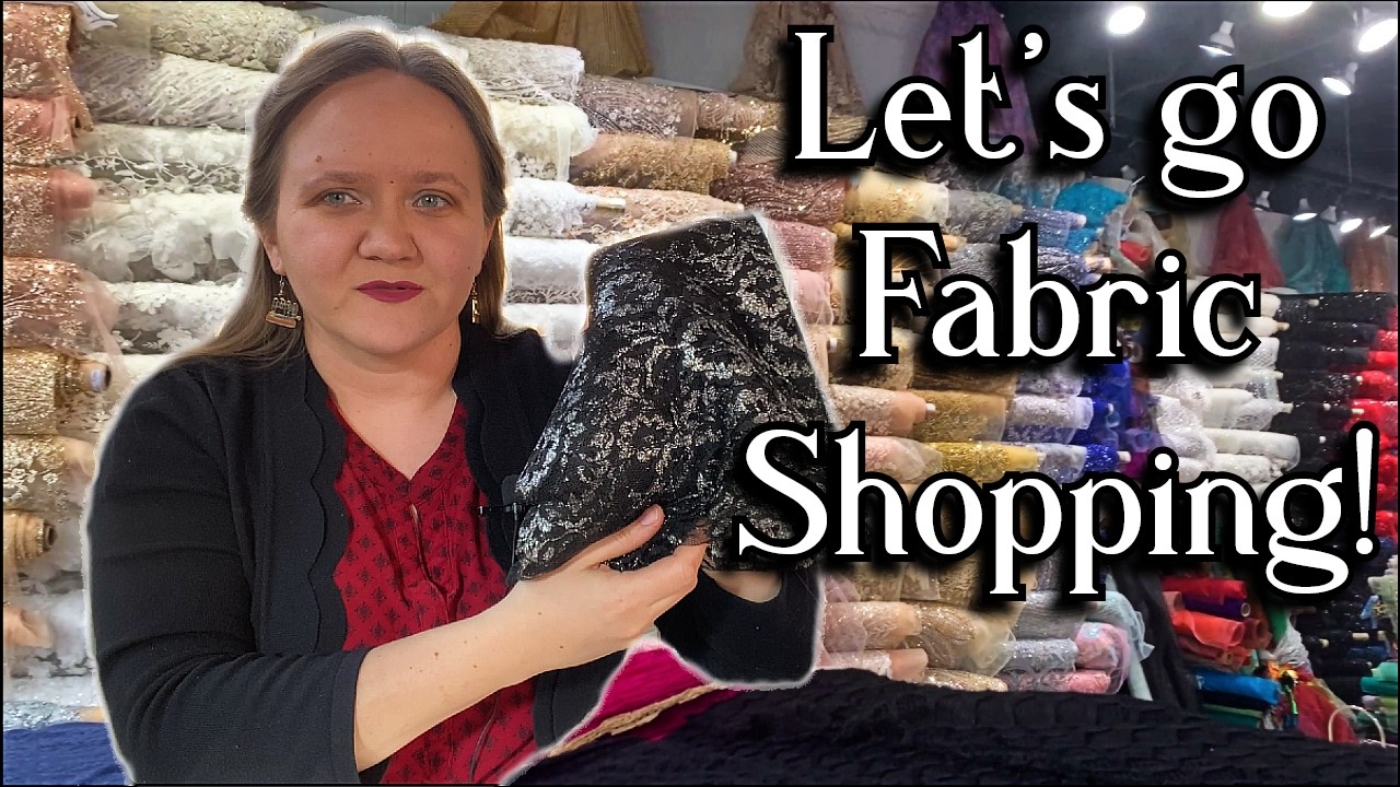 Exploring the Toronto Fashion District – Come Fabric Shopping With Me!