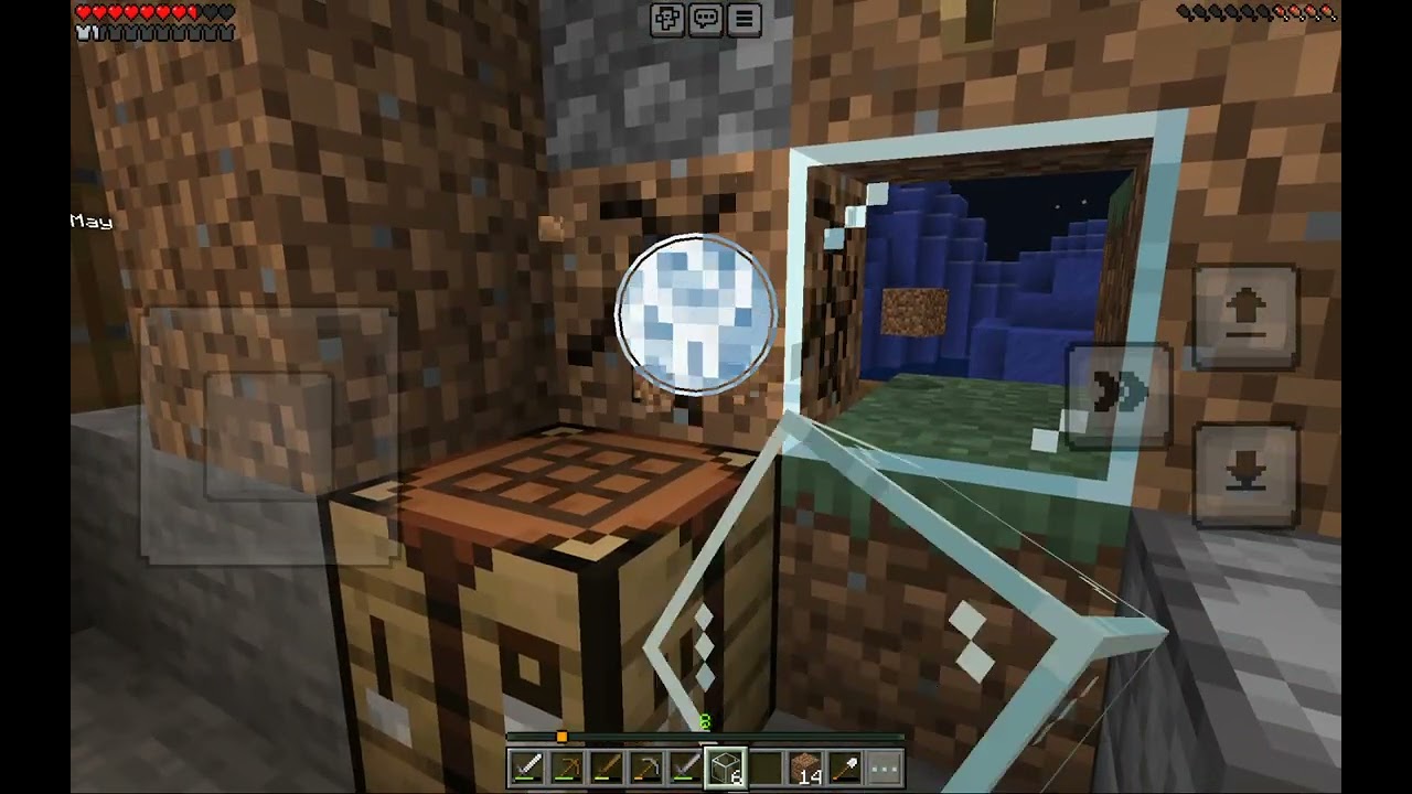 Minecraft time to clean underground with family help out